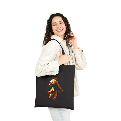 Cotton Canvas Tote Bag-The Sassy Girl Graphic